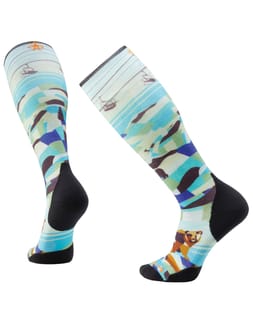 Ski Targeted Cushion Bear Country Print Capri