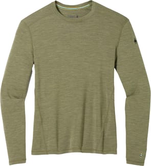 Men'S Classic Thermal Merino Base Layer Winter Moss Heather