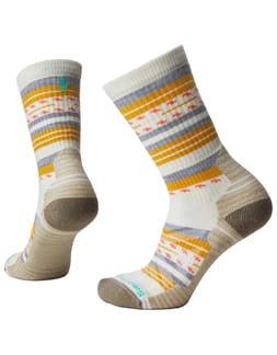 Women's Hike Light Cushion Margarita Crew Socks Natural