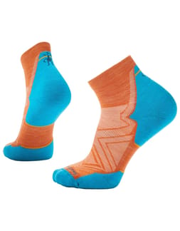 Run Targeted Cushion Ankle Socks Orange Rust