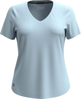Women's Active Ultralite V-Neck Short Sleeve Tee Winter Sky