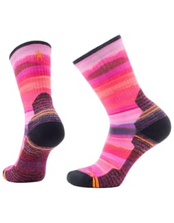 W Hike Light Cushion Hilltop Daydream Crew Socks Power Pink