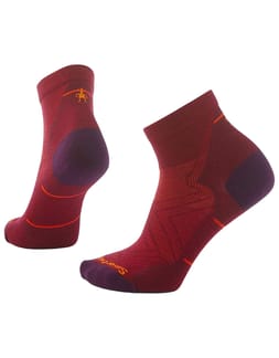 W Run Zero Cushion Ankle Socks Tibetan Red