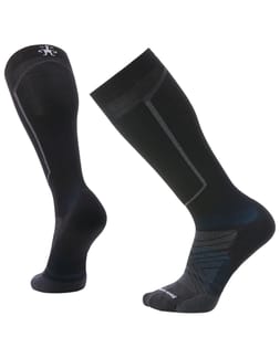 Ski Targeted Cushion OTC Socks Black