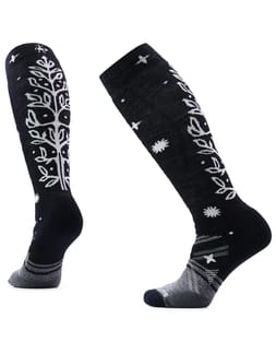 W Ski Full Cushion Ice Blossom OTC Socks Black