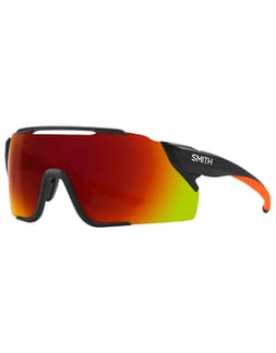 Attack Mag Mtb Matte Black Cinder Chromapop Red Mirror