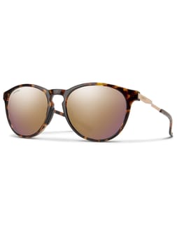 Wander Tortoise Chromapop Polarized Rose Gold Mirror