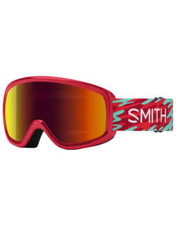 Snowday Jr Crimson Swirled / Red Solx Mirror Antifog