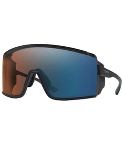 Pursuit Matte Black ChromaPop Glacier Photochromic Copper To Gray With Blue Mirror