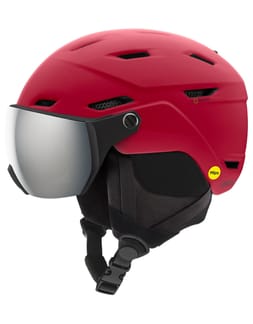 Survey Jr MIPS Matte Crimson / Platinum Mirror / Platinum Mirror