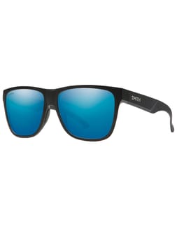 Lowdown XL 2 Matte Black ChromaPop Polarized Blue Mirror 