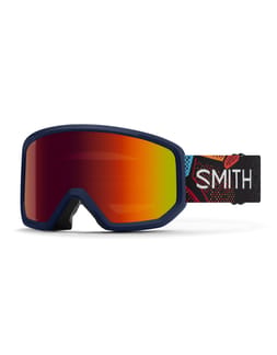 Transfer Midnight Geo Alpine / Red Sol-X Mirror Antifog