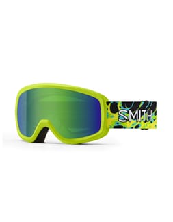 Snowday Jr Electric Lime Slime / Green Sol-X Mirror Antifog