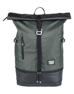 Roll Top 34L Dark Khaki & Black