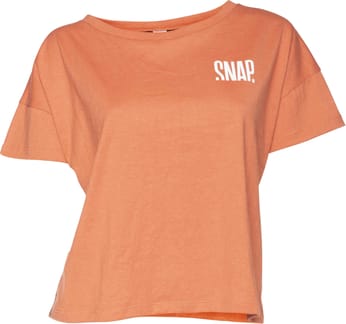 Crop Top Hemp T-Shirt Terracota