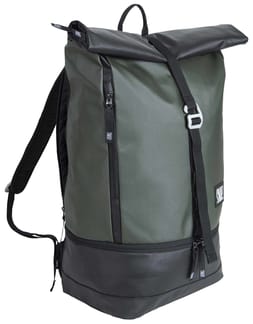 Roll Top Full Access 25L dark khaki & black