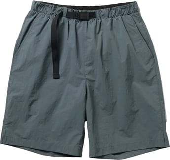 Nylon Tussah 2Way Shorts Grey