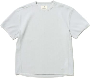 Dry Waffle T-Shirt Light Grey