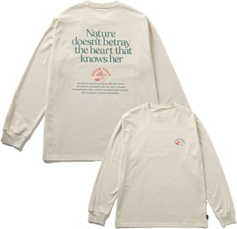 Living With Nature LS T-Shirt Ivory