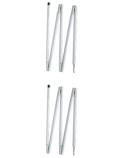 Light Tarp Pole 125cm 2 Pieces Set