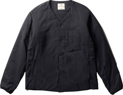 Flexible Insulated Cardigan Black