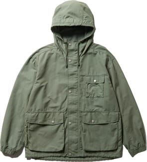 Light Dobby Cloth Parka Foliage