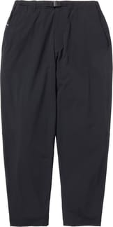 Water-Repellent Stretch Trekking Pants Black