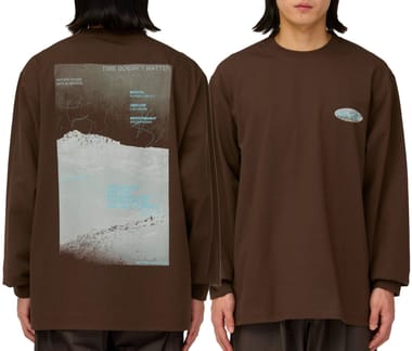 Campscape LS T-Shirt Brown