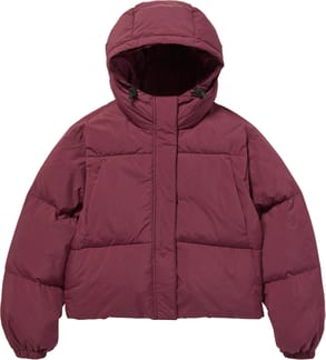 Everyday Down Jacket W Burgundy