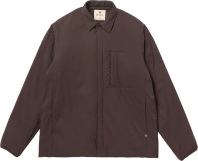Flexible Insulated Shirt Dark Brown