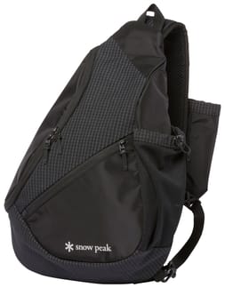 Grid Sling Bag Black