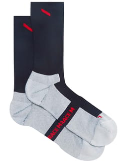 Crew Race Sock Navy/White