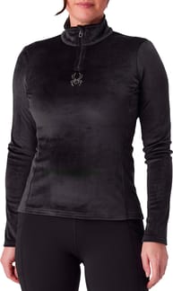 Shimmer Bug 1/2 Zip W Black