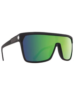 Flynn Matte Black Happy Bronze With Green Spectra Mirror