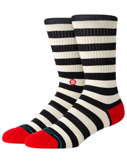 Breton Crew Black White
