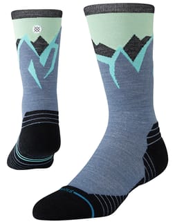 Icy Mountain Light Wool Crew Indigo