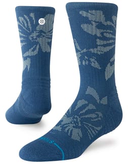 Flora Scan Mid Ribbed Crew Deepteal