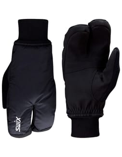Endure Split Mitt Black