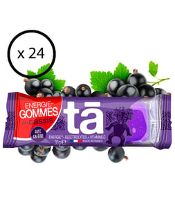 Pack Energy Gommes Cassis Caféine (x24)