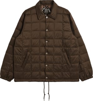 Coach Down Jacket Dark Choco
