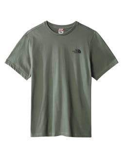M S/S Simple Dome Tee Thyme-TNF Black