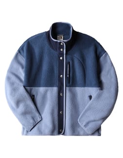 W Cragmont Fleece Jacket Folk Blue-Shady Blue-Summit Navy