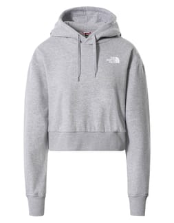 W Trend Crop Hoodie TNF Light Grey Heather