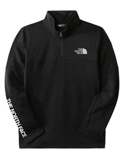 Teen Never Stop Thermal L/S 1/4 Zip TNF Black