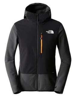 M Dawn Turn Hybrid Ventrix Midlayer Asphalt Grey-TNF Black