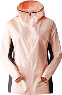 W Beshtor Wind Fz Jacket Tropical Peach/TNF Black
