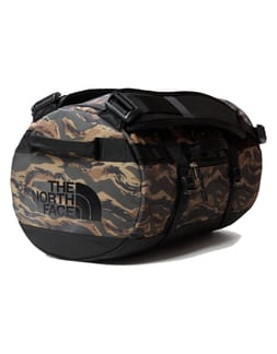 Base Camp Duffel XS New Taupe Green Camo Print/TNF Black