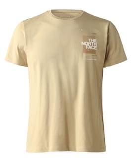 M Foundation Graphic Tee S/S Khaki Stone