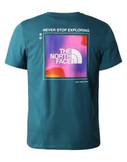 M Foundation Graphic Tee S/S Blue Coral