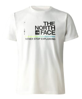 M Foundation Graphic Tee S/S Gardenia White/TNF Black